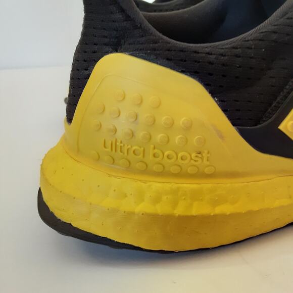 Adidas UltraBoost DNA Color Brick Lego Yellow Sneakers Kids 4.5 Running Shoes - Picture 7 of 11